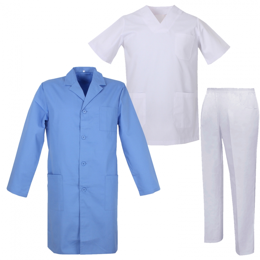 Unisex-Schrubb-Set - Medizinische Uniform mit Oberteil und Hose ref.817-8312-816