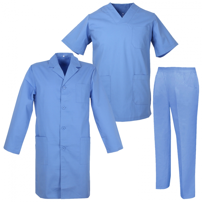 Uniforms Unisex Scrub Set – Medical Uniform with Scrub Top and Pants  - Ref.817-8312-816
