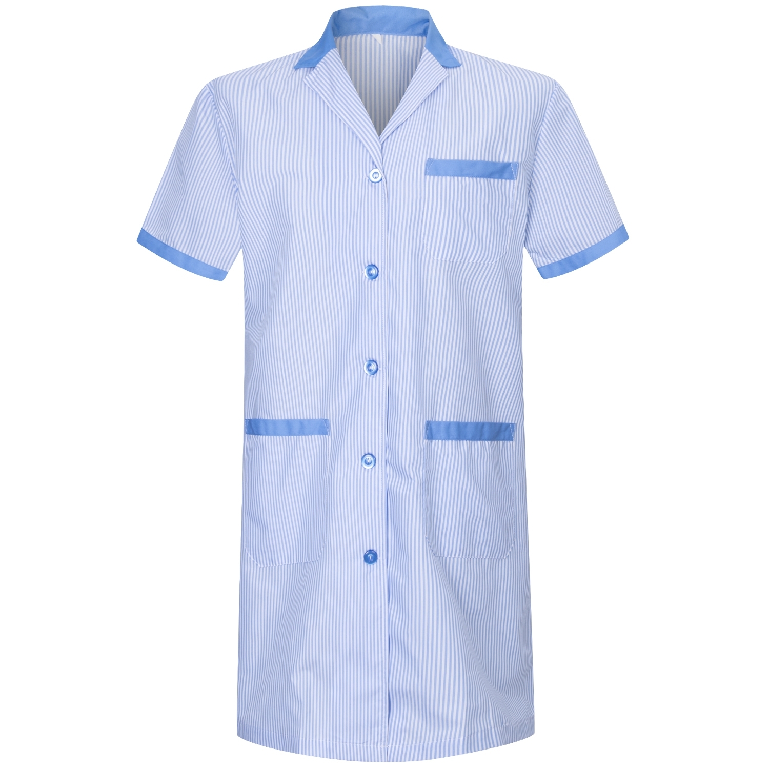 MISEMIYA Pack*2-Camisa Camisetas Mujer Medica Mangas Cortas Uniforme Laboral Sanitarios Hospital Limpieza Ref.T820