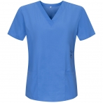 WORK CLOTHES LADY SHORT SLEEVES UNIFORM Medical Uniforms Scrub Top ...