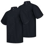 Pack 2 Unidades - Chaqueta Cocinero Hombre - Chaqueta de Chef Hombre - Uniforme Hosteleria - Ref.8501B