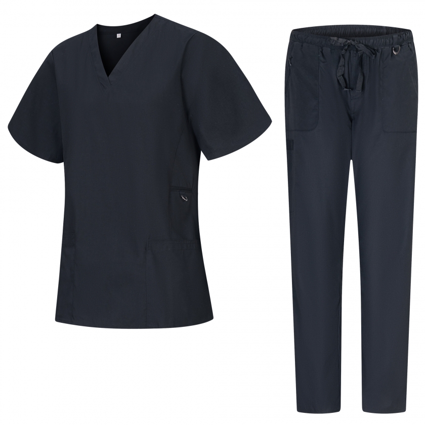 Uniforme Medica Donna con Casacca e Pantaloni - Uniformi Mediche Ca...